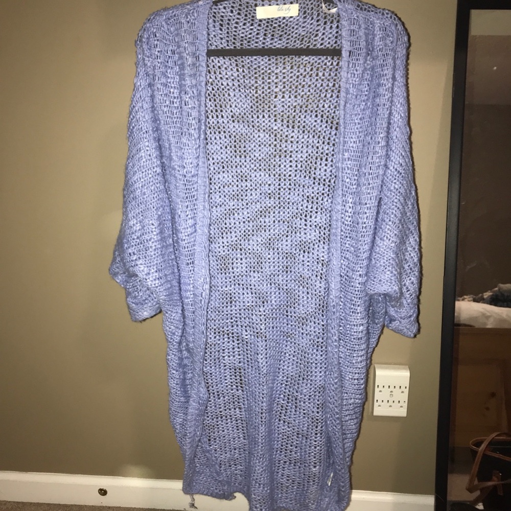 Chunky Open Cardigan